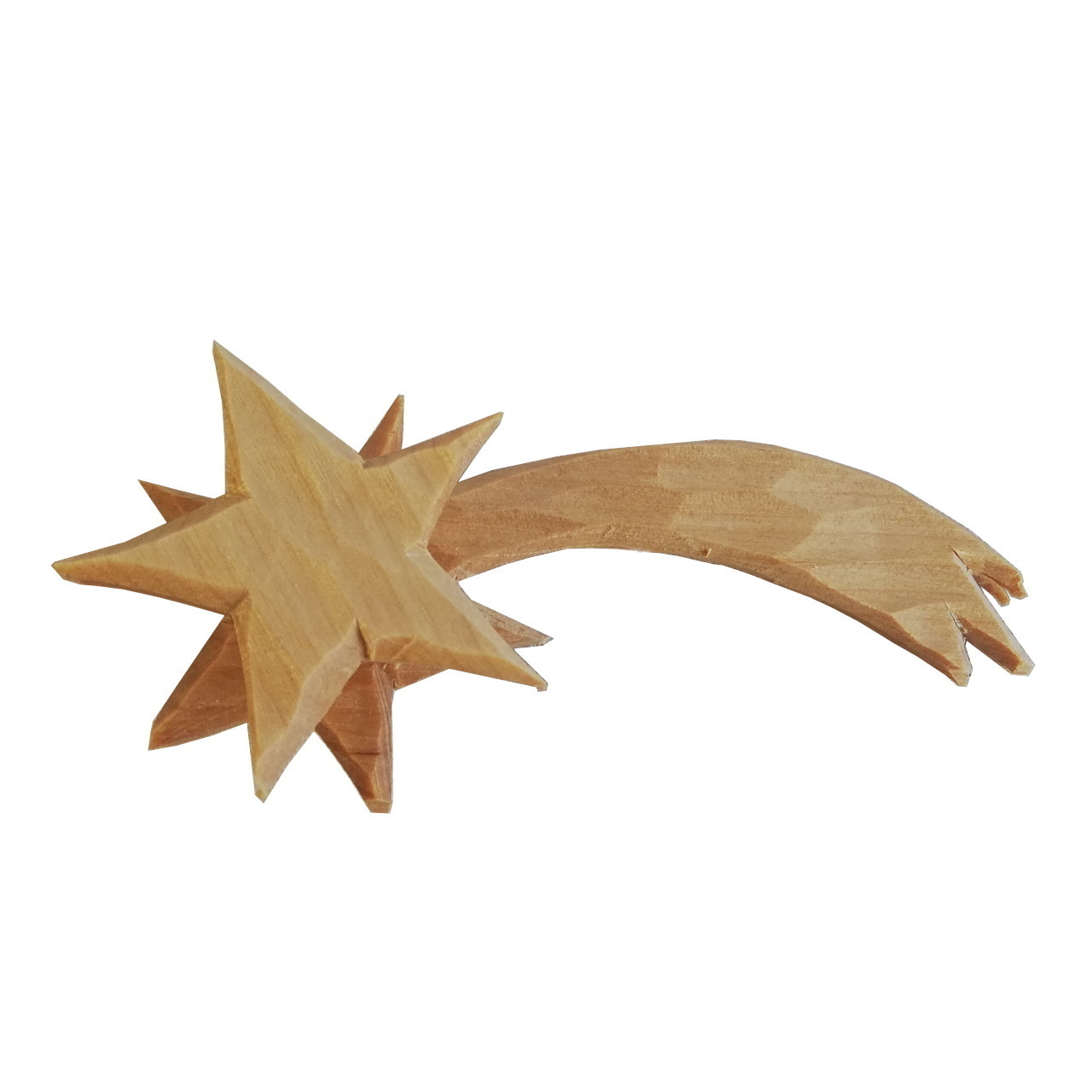 Komet mit Beleuchtung - Stern von Bethlehem - 11cm lang